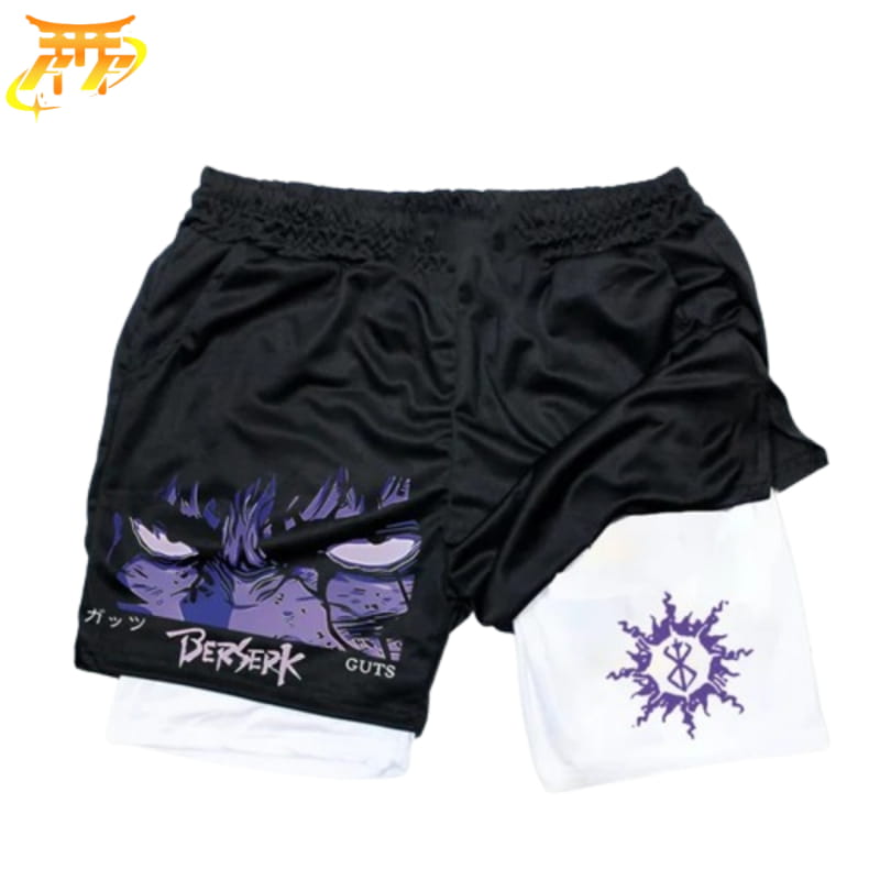 Marque du Sacrifice Noir et Violet Short - Berserk™