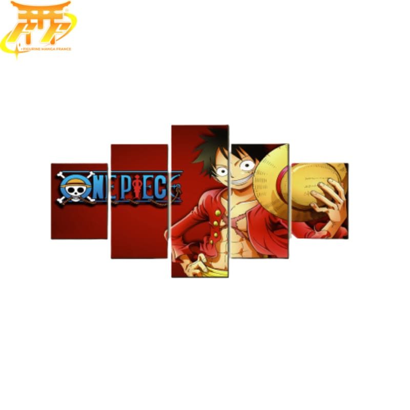 Monkey D. Luffy Ingelijste Print - One Piece™