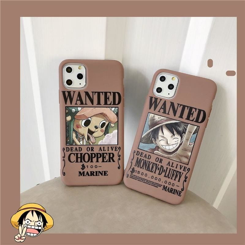 Monkey D. Luffy WANTED iPhone Hoesje - One Piece™