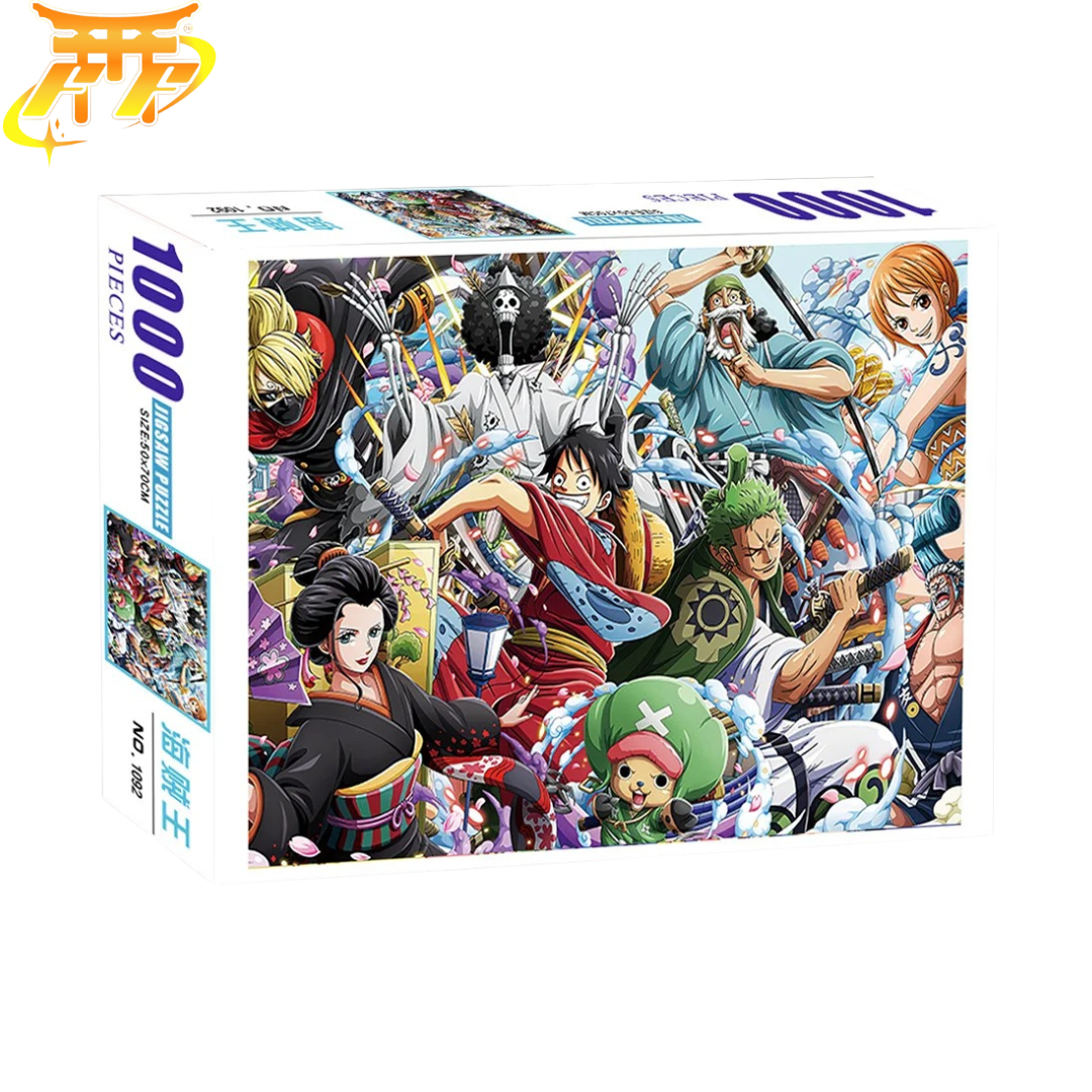 Mugiwara En Tenue De Samouraï Puzzel - One Piece™