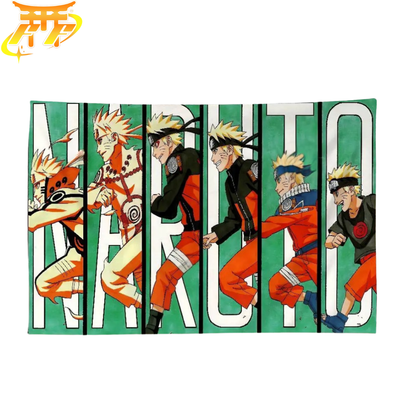 Naruto "Course À Travers Les Âges" Vlag - Naruto™