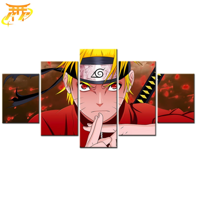 Naruto Ermite Ingelijste Print - Naruto Shippuden™