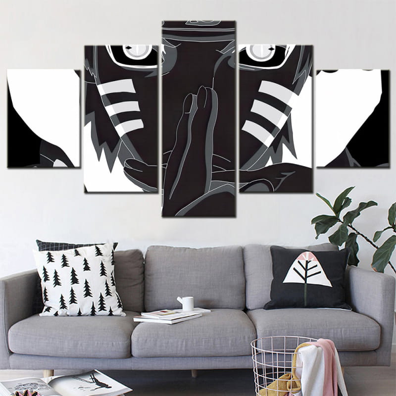 Naruto Minimalist Ingelijste Print - Naruto Shippuden™