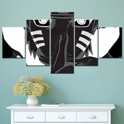 Naruto Minimalist Ingelijste Print - Naruto Shippuden™