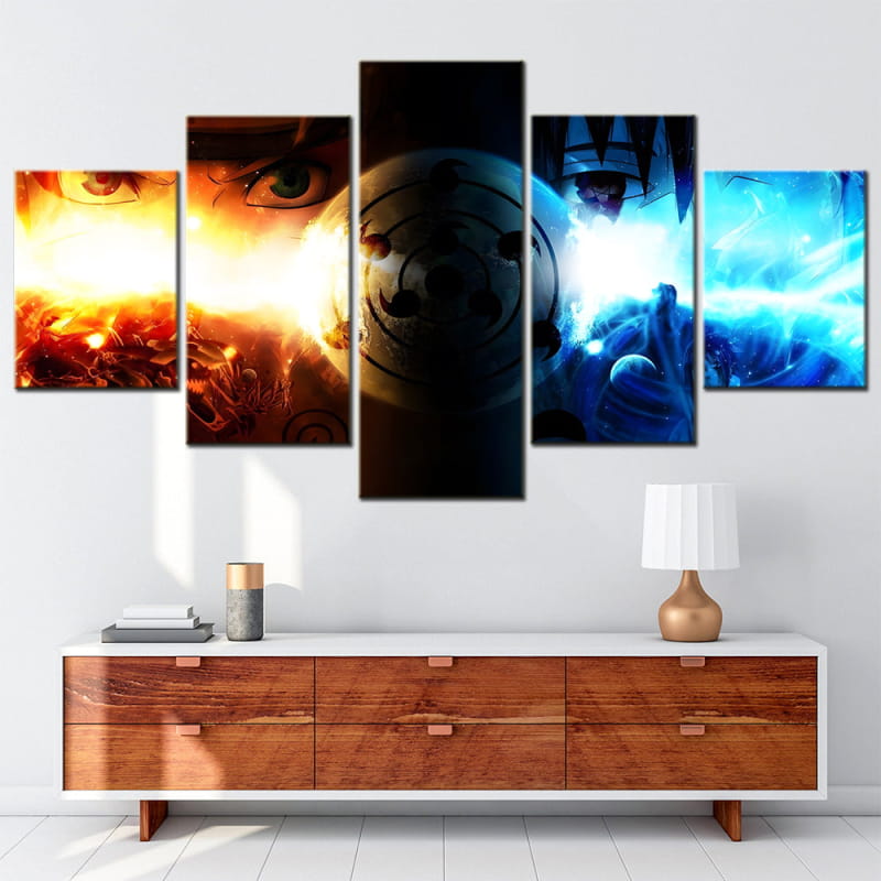 Naruto & Sasuke Rikudo Sennin Ingelijste Print - Naruto Shippuden™