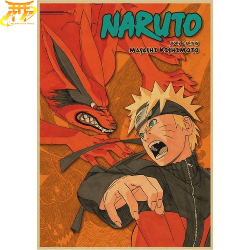 Naruto Vs Kurama Poster - Naruto™