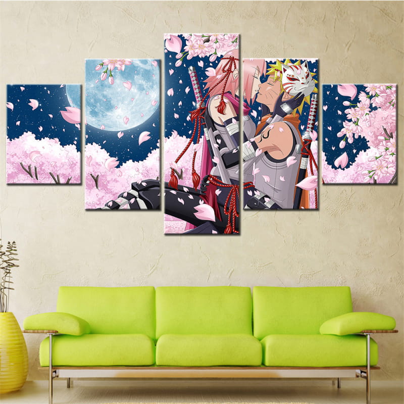 Naruto x Sakura Ambu Ingelijste Print - Naruto Shippuden™