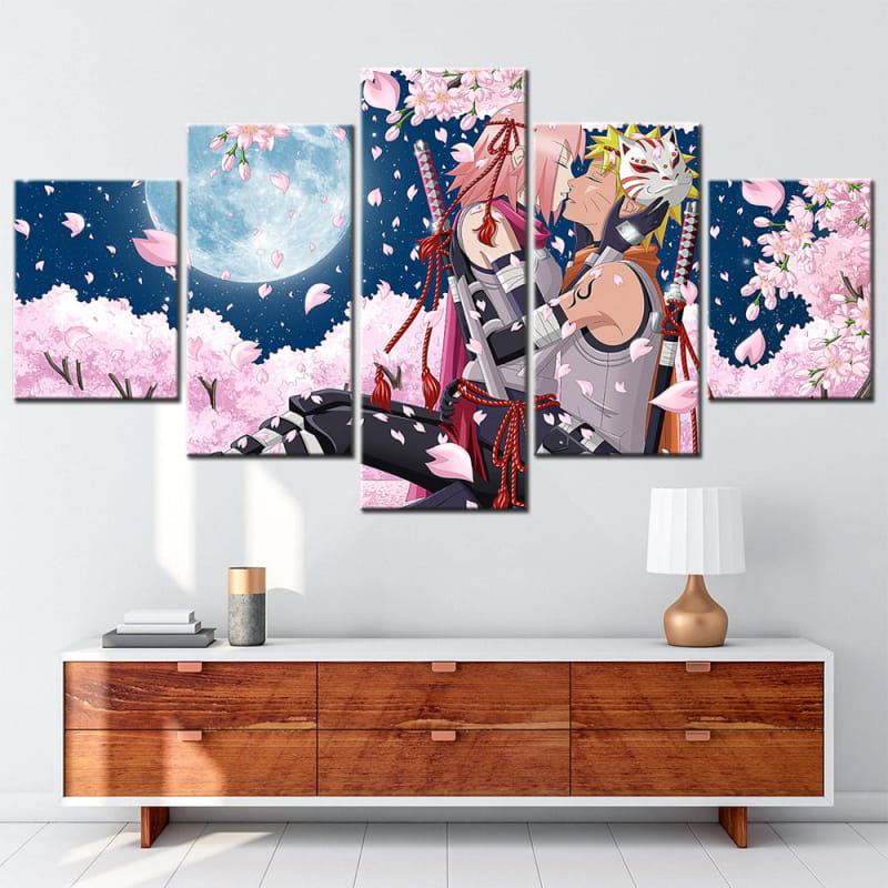 Naruto x Sakura Ambu Ingelijste Print - Naruto Shippuden™