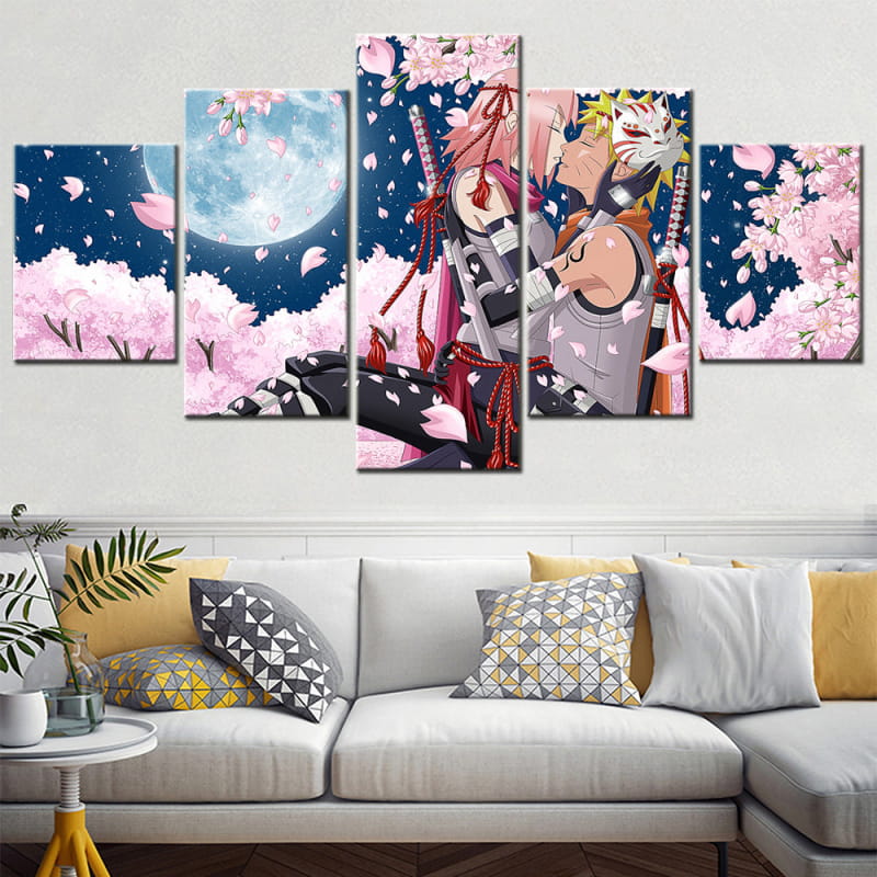 Naruto x Sakura Ambu Ingelijste Print - Naruto Shippuden™