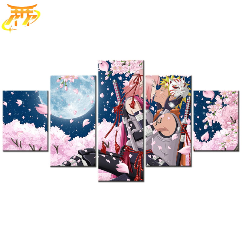 Naruto x Sakura Ambu Ingelijste Print - Naruto Shippuden™