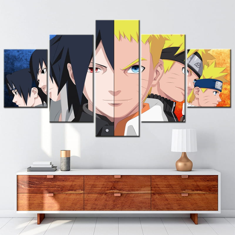 Naruto x Sasuke Destiny Ingelijste Print - Naruto Shippuden™