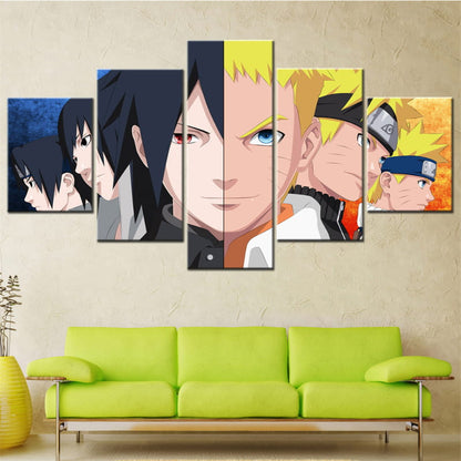 Naruto x Sasuke Destiny Ingelijste Print - Naruto Shippuden™
