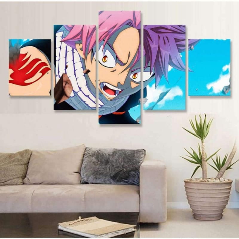 Natsu Dragnir "La Salamandre" Ingelijste Print - Fairy Tail™