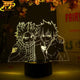 Natsu x Grey LED Lamp - Fairy Tail™