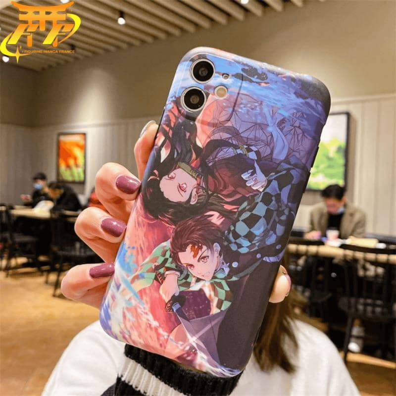 Nezuko et Tanjiro iPhone Hoesje - Demon Slayer™