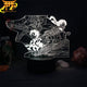 Nezuko en Tanjiro Kamado Gevechtstoestand LED Lamp - Demon Slayer™