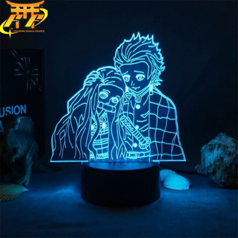 Nezuko et Tanjiro LED Lamp - Demon Slayer™