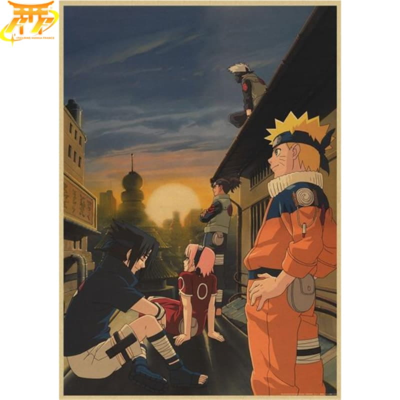 Poster Equipe 7 (Gaïden) Naruto™