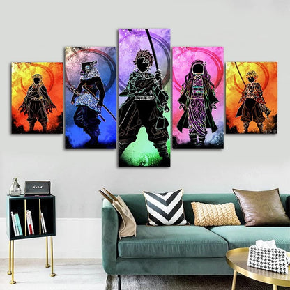 Pourfendeurs "Train de l'Infini" Ingelijste Print - Demon Slayer™