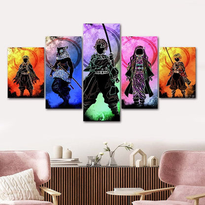 Pourfendeurs "Train de l'Infini" Ingelijste Print - Demon Slayer™