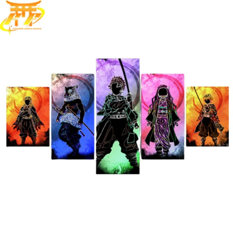 Pourfendeurs "Train de l'Infini" Ingelijste Print - Demon Slayer™