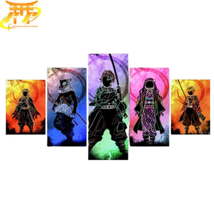 Pourfendeurs "Train de l'Infini" Ingelijste Print - Demon Slayer™