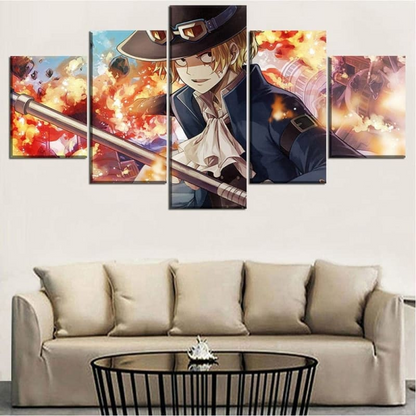 Sabo Ingelijste Print - One Piece™