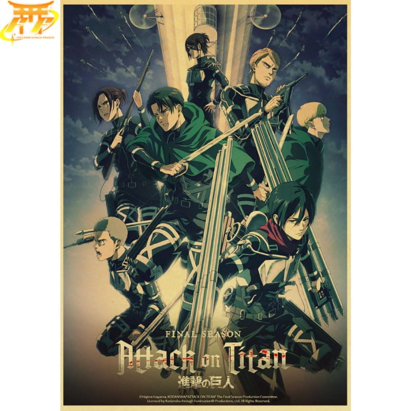 Saison Final Partie I Poster - Attack on Titan™