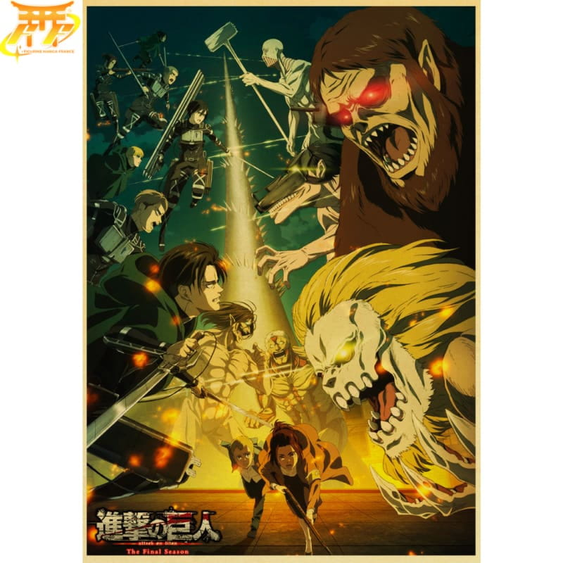 Saison Final Partie II Poster - Attack on Titan™