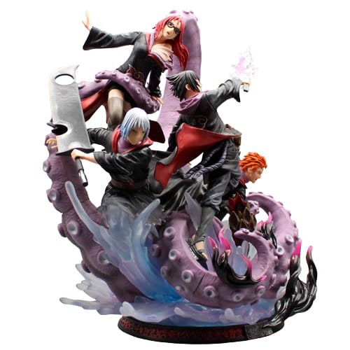 Sasuke x Suigetsu x Karin x Jûgo Figuur - Naruto Shippuden™