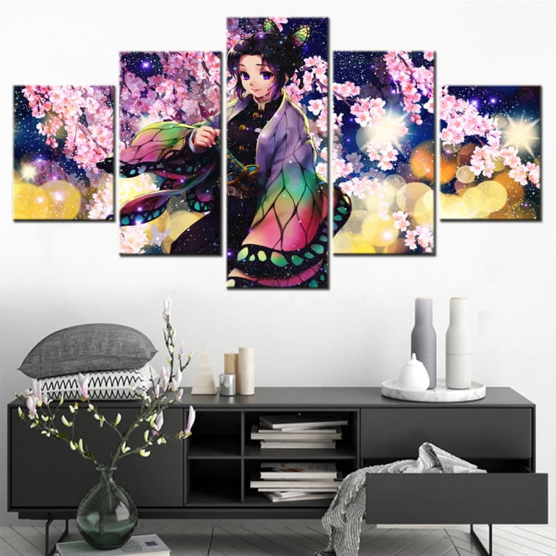 Shinobu Ingelijste Print - Demon Slayer™