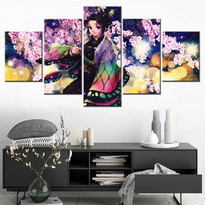Shinobu Ingelijste Print - Demon Slayer™