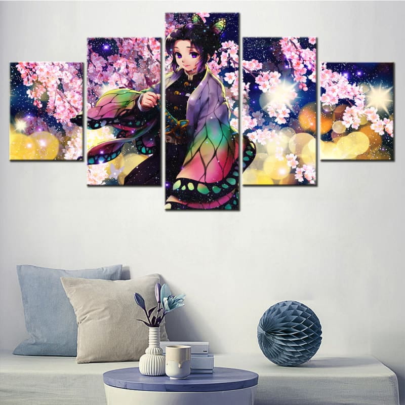 Shinobu Ingelijste Print - Demon Slayer™