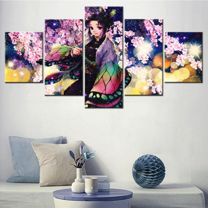 Shinobu Ingelijste Print - Demon Slayer™
