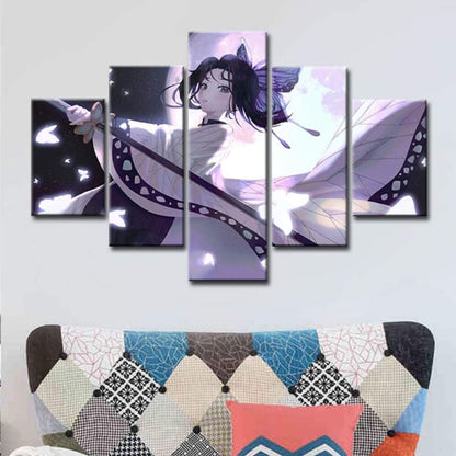 Shinobu Kocho Ingelijste Print - Demon Slayer™