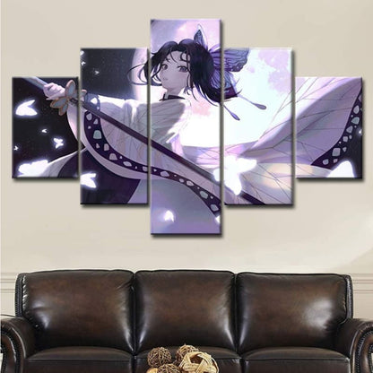Shinobu Kocho Ingelijste Print - Demon Slayer™