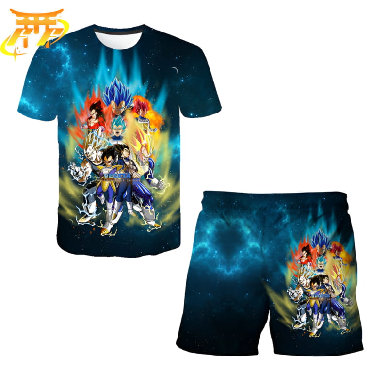 Short Vegeta's Transformations Pyjama - Dragon Ball Z™