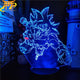 Son Goku SSJ God LED Lamp - Dragon Ball Z™