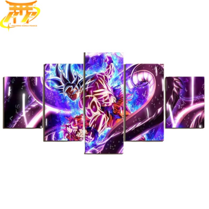 Son Goku Ultra Instinct Ingelijste Print - Dragon Ball Z™