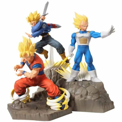 Son Goku, Vegeta et Trunks Figuur - Dragon Ball Z™