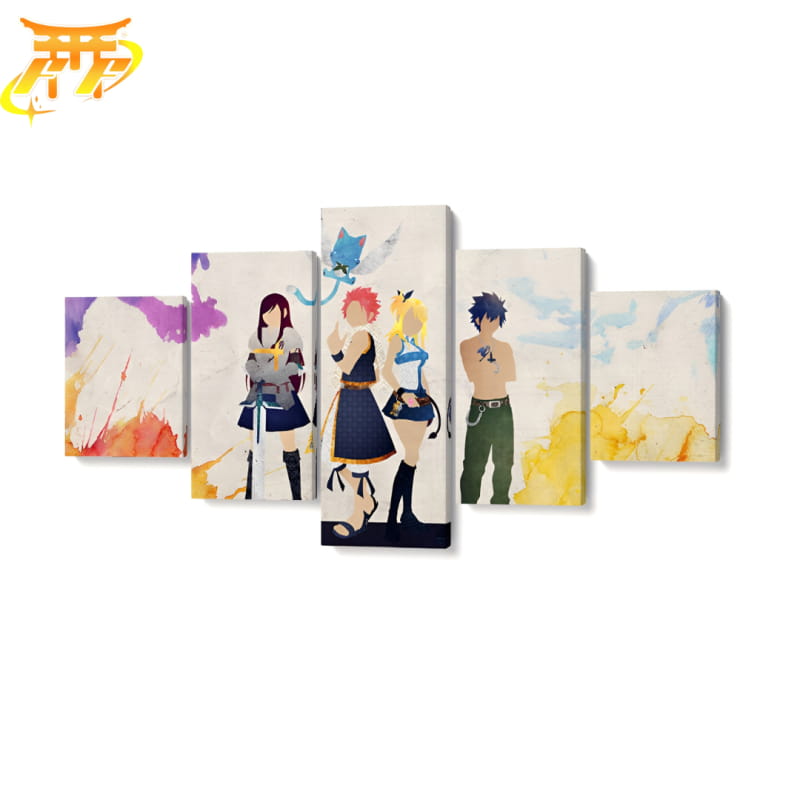 Stars Natsu Ingelijste Print - Fairy Tail™