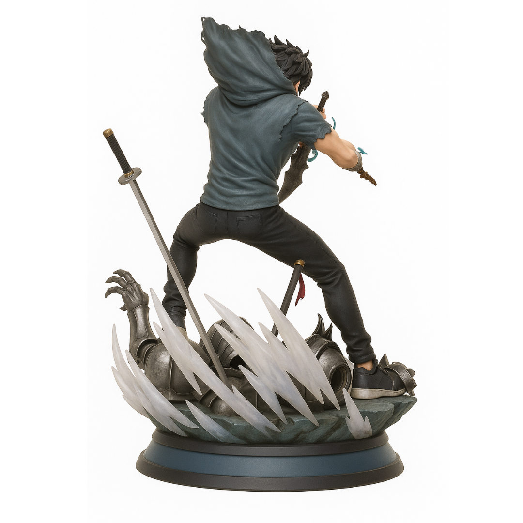 Sung Jin-Woo "Chasseur de Donjons" Figuur - Solo Leveling™