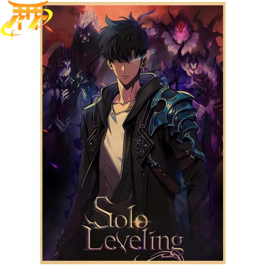 Sung Jinwoo "Armée Des Ombres" Poster - Solo Leveling™