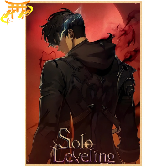 Sung Jinwoo "Éveil Du Chasseur" Poster - Solo Leveling™