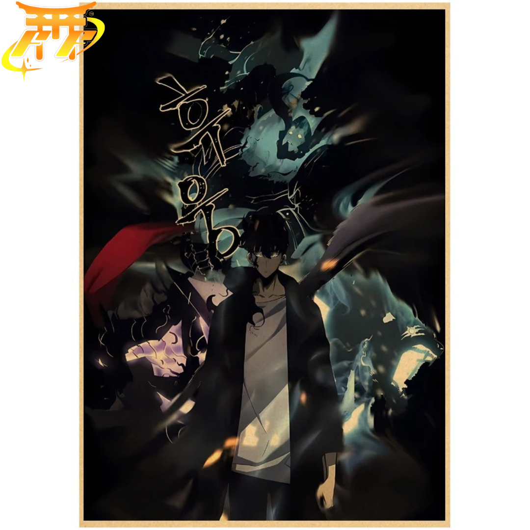 Sung Jinwoo "Marche Des Ombres" Poster - Solo Leveling™