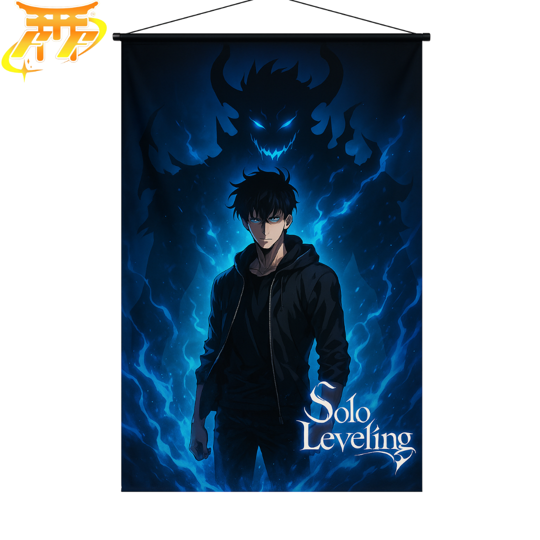 Sung Jinwoo "Ombre Du Monarque" Vlag - Solo Leveling™