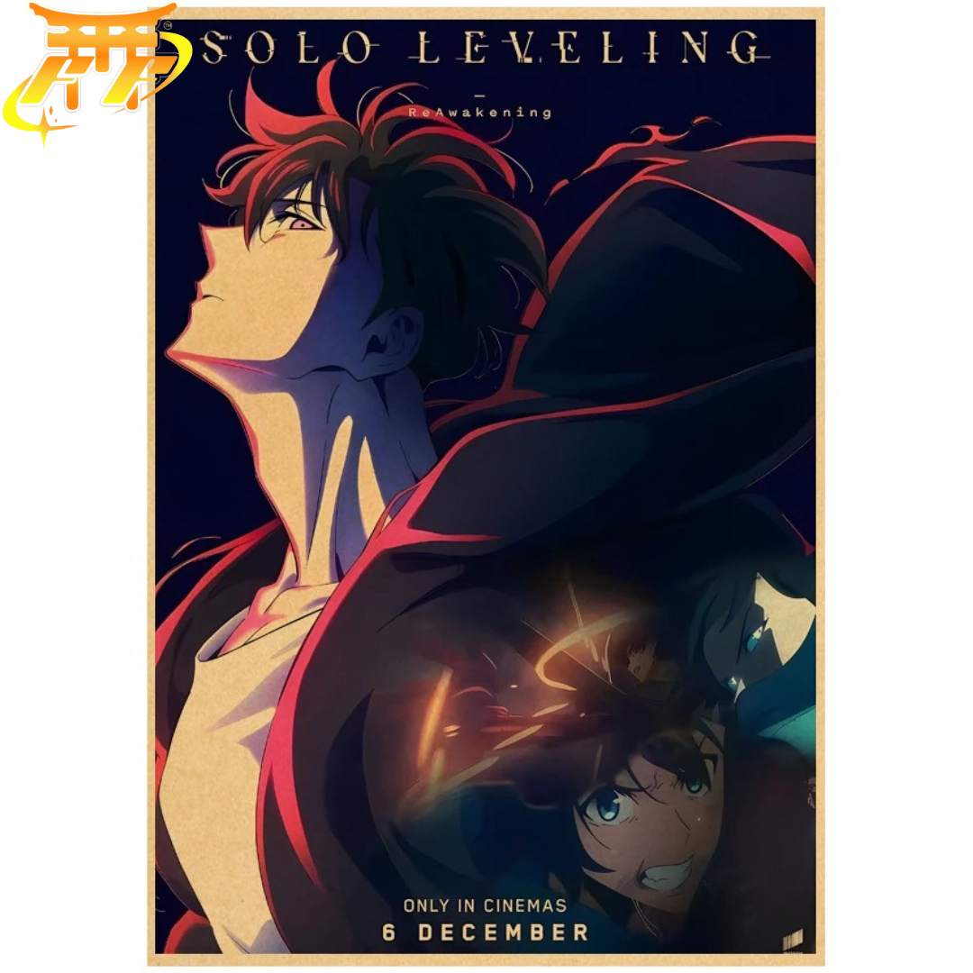 Sung Jinwoo "Réveil Du Héros" Poster - Solo Leveling™