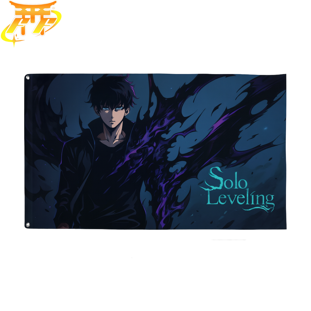 Sung Jinwoo "Souverain Des Ombres" Vlag - Solo Leveling™