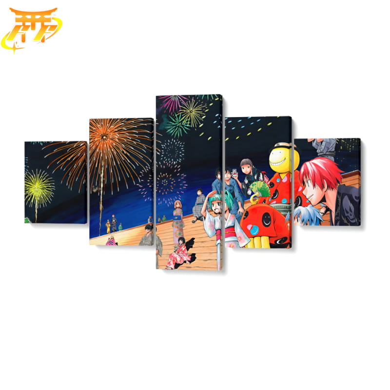 Super All star 3-E Ingelijste Print - Assassination Classroom™