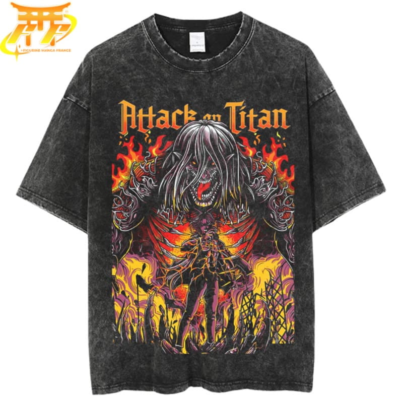 T-Shirt Eren "Demon" - Attack on Titan™